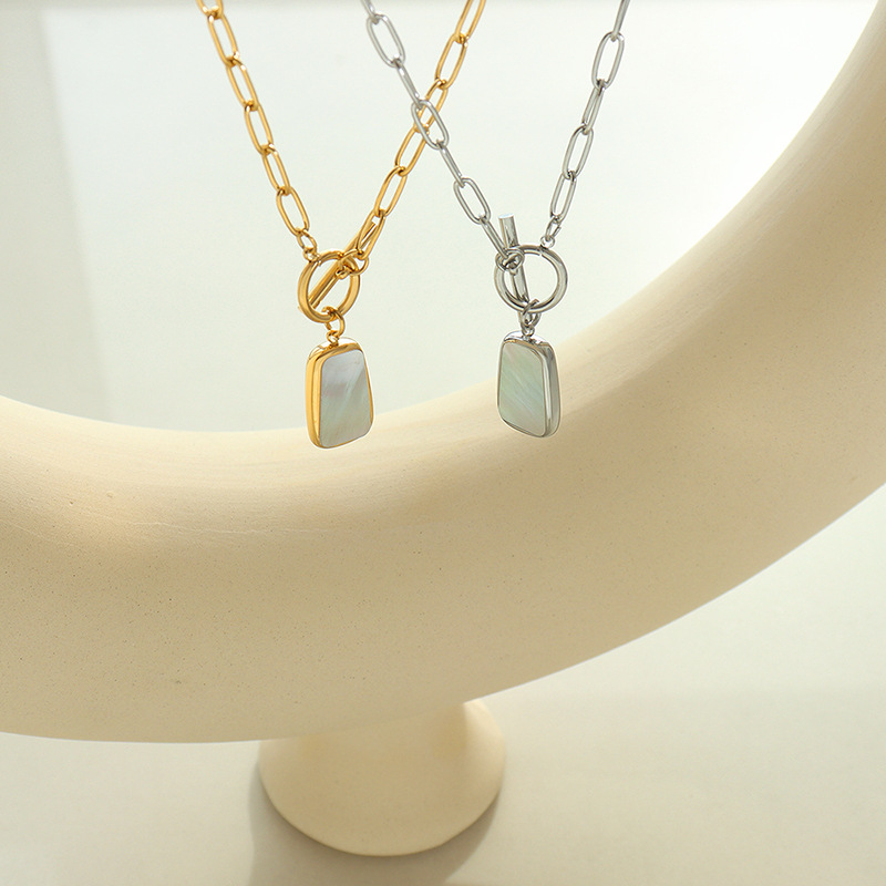 stainless steel  heart earrings necklace jewelry sets