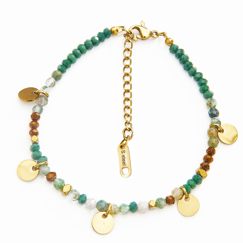 stainless steel circle bracelet