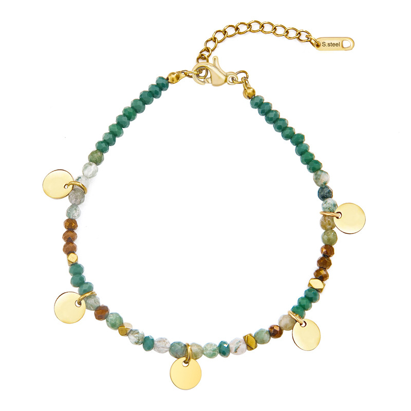 stainless steel circle bracelet