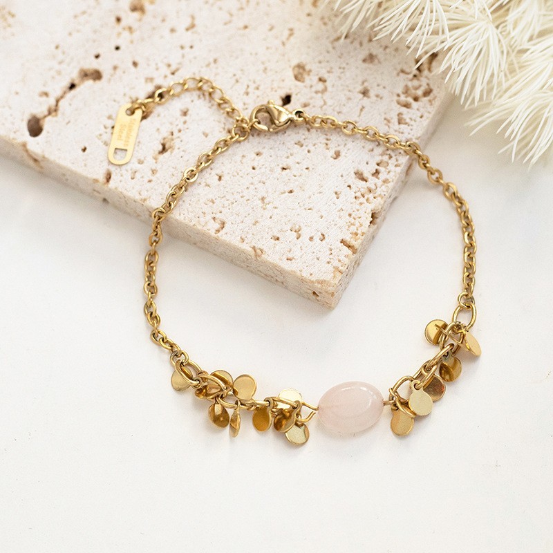 stainless steel circle bracelet