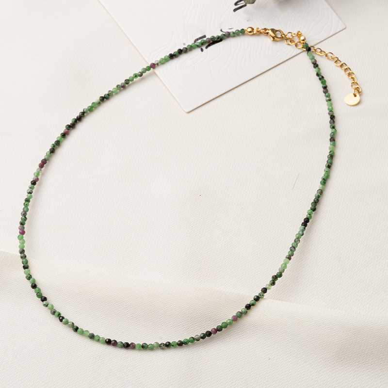 stainless steel circle necklace