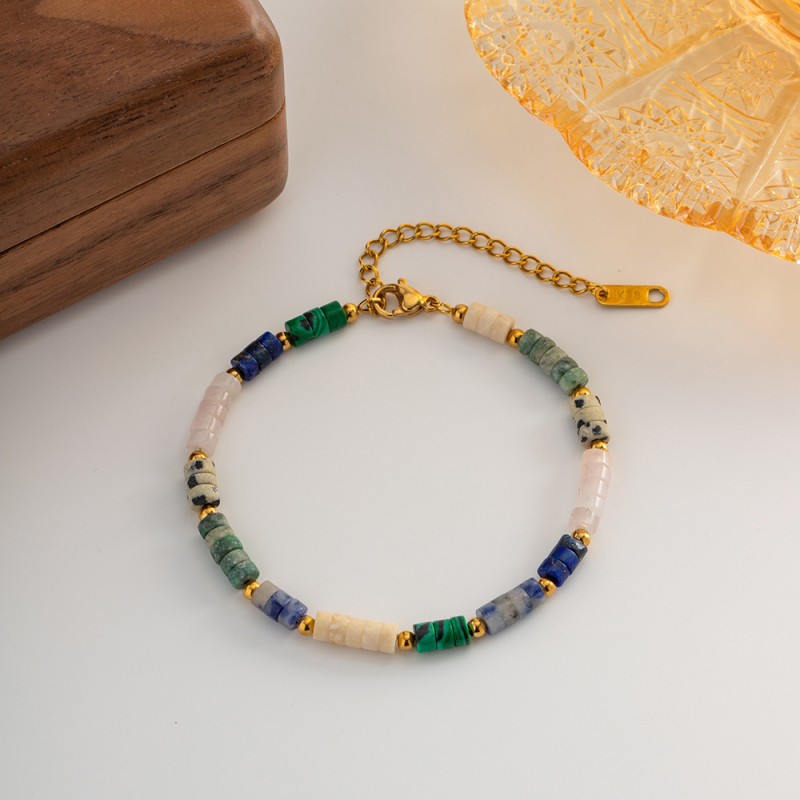 stainless steel circle bracelet