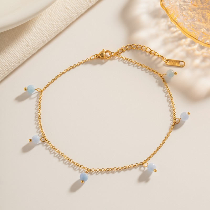 stainless steel circle bracelet
