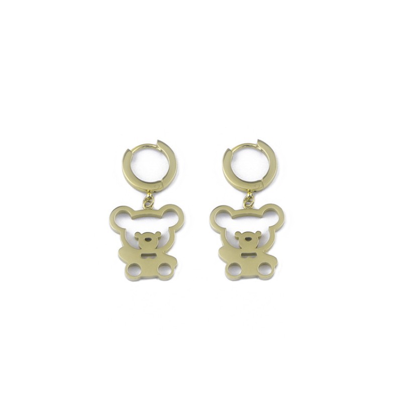 stainless steel animal earrings