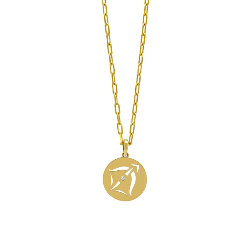 stainless steel  constellations necklace