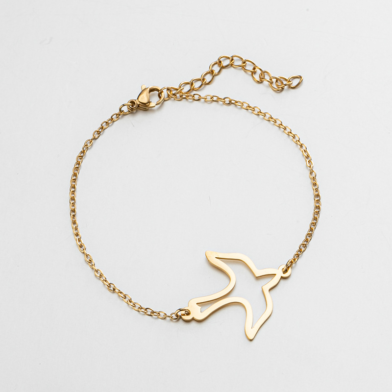 stainless steel animal bracelet