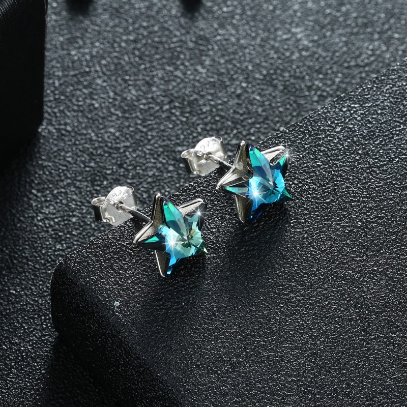 925 Silver Earring with Swarovski Element