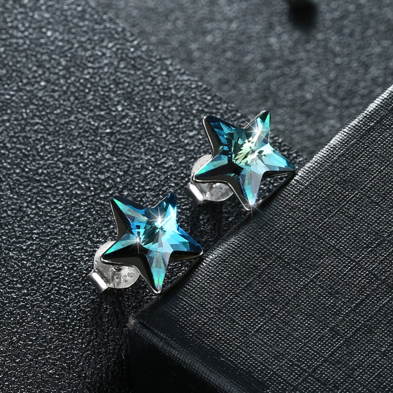 925 Silver Earring with Swarovski Element