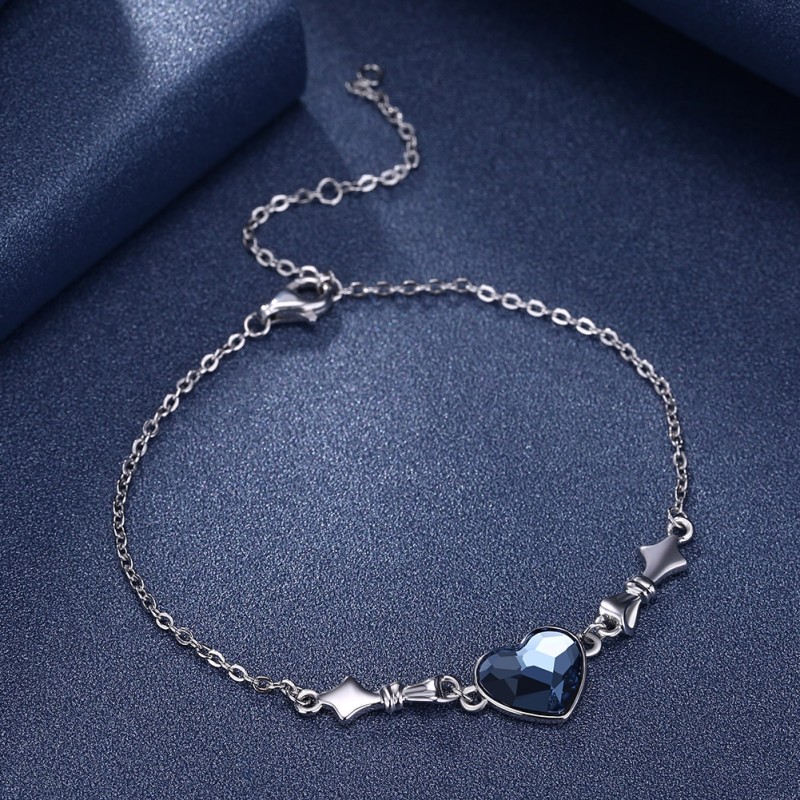 925 silver bracelet with swarovski element