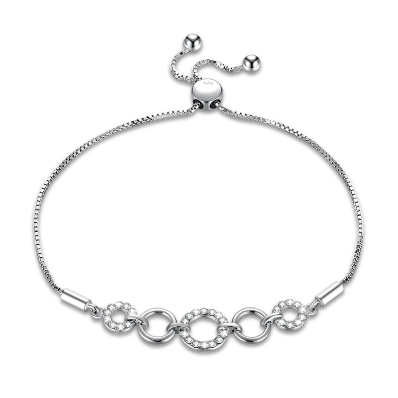 925 silver bracelet with swarovski element