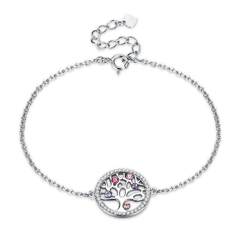 925 silver bracelet with swarovski element