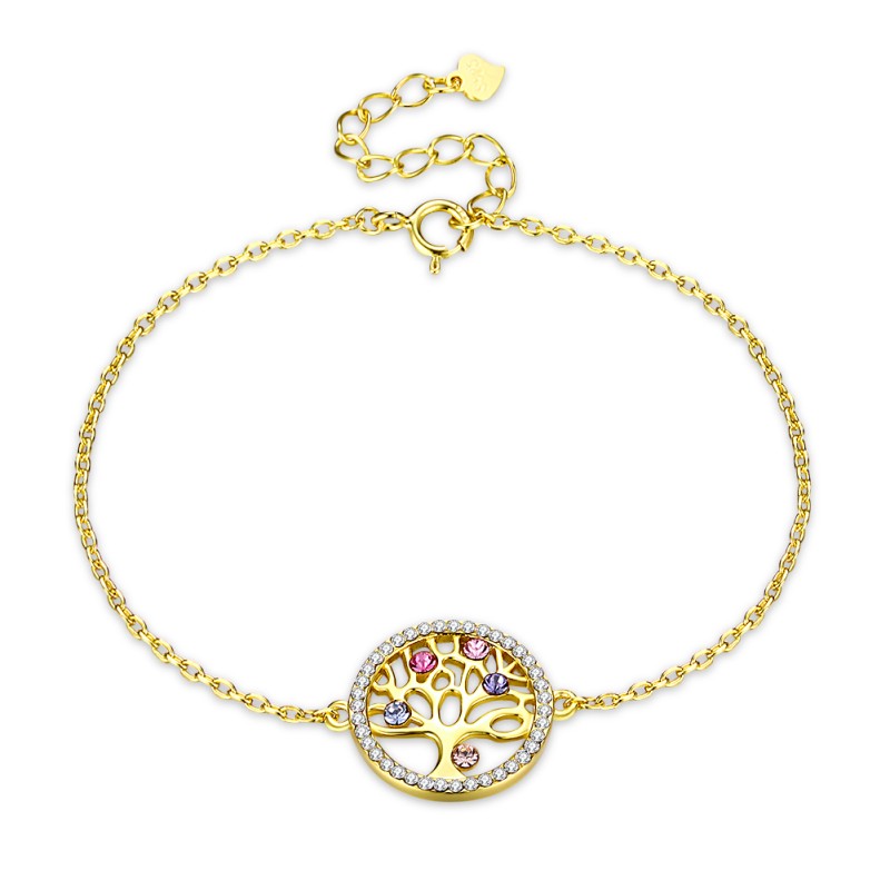 925 silver bracelet with swarovski element