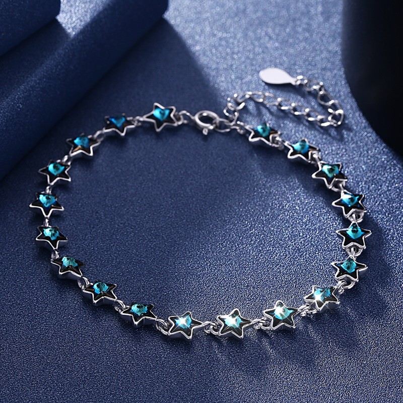 925 silver bracelet with swarovski element